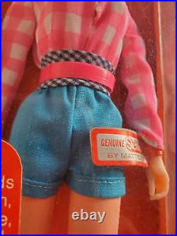 1971 Talking Busy Steffie NRFB MIB Vtg Mod Barbie ASSUMED MUTE Rooted Lashes