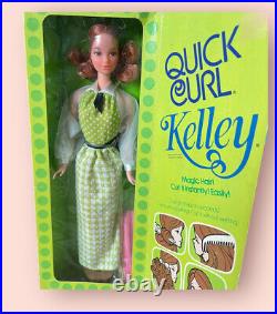1972 Vintage Quick Curl Kelley Barbie Doll #4221 NEW IN SEALED Box NRFB