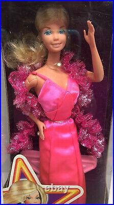 1976 Vintage SUPERSTAR Barbie Doll 9720 NRFB RARE NEW Box Damage