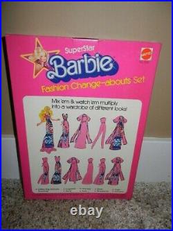 1978 Vintage Rare Superstar Fashion Change Abouts Barbie Nrfb Vhtf #2583