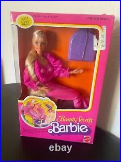 1979 Beauty Secrets Barbie Doll No. 1290 Mattel Vintage New In Box NRFB