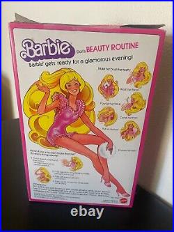 1979 Beauty Secrets Barbie Doll No. 1290 Mattel Vintage New In Box NRFB