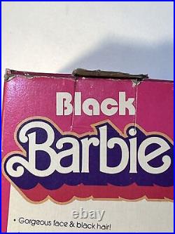 1979 First Black Barbie African American Superstar Era #1293 NRFB Steffie Face