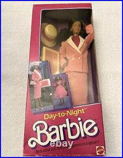 1984 Barbie Day to Night Doll Mattel 7929 Superstar Era NRFB