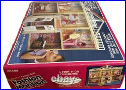 1985 Fashion Mansion by Meritus Sears Wishbook Dollhouse for Barbies NOS NRFB