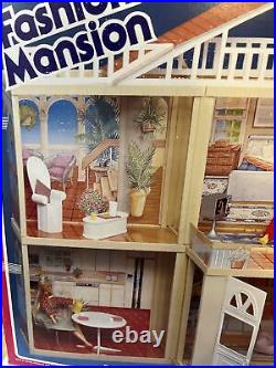 1985 Fashion Mansion by Meritus Sears Wishbook Dollhouse for Barbies NOS NRFB