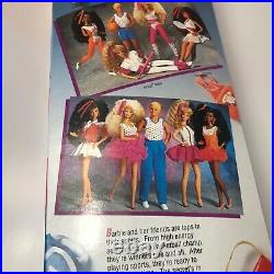 1989 Mattel Barbie & The All-Stars Teresa Doll New In Box NRFB #9353 Tennis