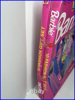 1992 Vintage Barbie 20 Fashion Gift Set Mattel New Doll Clothes NRFB 2 10 Packs