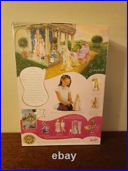 2001 Barbie as Rapunzel Doll with Musical Hair Brush Mattel 55532 Mattel NRFB