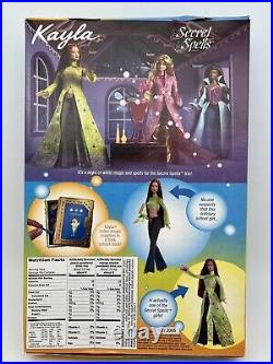2003 Barbie Doll Kayla Charm Girls Secret Spells Witch Potion Magic B2789 NRFB