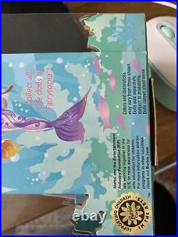 2003 Fairytopia Blue Magical Mermaid Kayla Shakira Face Barbie Doll New Box NRFB