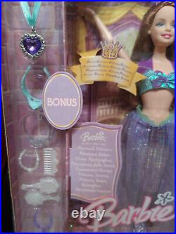 2004 NRFB Mattel International Lang Princess Collection Mermaid Princess Barbie