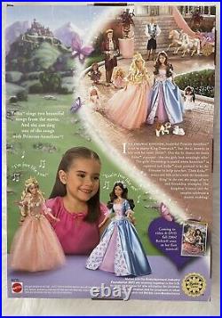 2004 The Princess and the Pauper Singing Barbie collection. Rare. NRFB, NIB