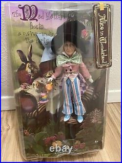 2007 Silver Label Set Of 3 Alice In Wonderland Barbie NRFB