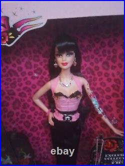 2009 Barbie Collector HARD ROCK CAFE Tatoo Rock Star N6606 Doll NRFB Gold Label