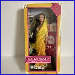2011 Barbie Dolls Of The World India Pink Label W3322 DOTW, new NIB / NRFB Rare