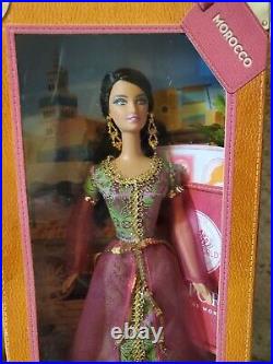 2012 Barbie Dolls of the World Morocco Pink Label Mattel NRFB Free Shipping