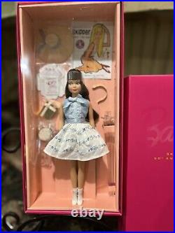 2013 Skipper doll 50th Anniversary Reproduction Brunette Barbie NRFB LE 9500