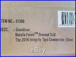 2014 Gloss Convention FASHION ROYALTY Grandiose Natalia Fatale IT Doll NRFB
