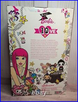 2014 Mattel Tokidoki Pink Hair Tattoo 10th Anniversary Black Label NIB NRFB NEW