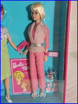 50th Anniversary Barbie And Midge Doll Giftset 2012 Gold Label Mattel X8261 Nrfb