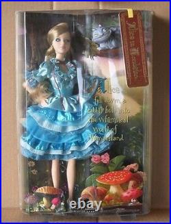 Alice In Wonderland Barbie Doll SILVER LABEL NRFB