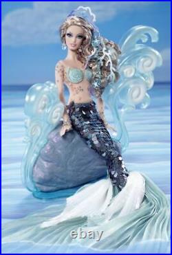 BARBIE The Mermaid 2012 Fantasy Gold Label? NRFB MINT HTF Only 4,300