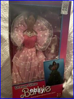 Barbie 1985 Dream Glow Barbie Doll African American AA Mattel No. 2422 NRFB