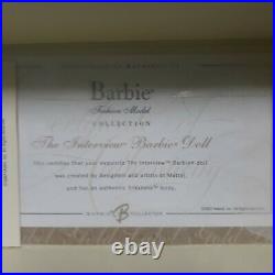 Barbie 2007 THE INTERVIEW Silkstone Fashion Model 10400 made Gold Label NRFB