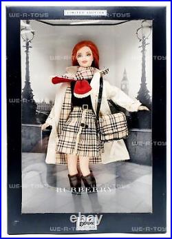Barbie Burberry Doll Collectibles Limited Edition Mattel 2000 No 29421 NRFB