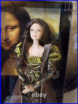 Barbie Collector The Museum Collection Leonardo Da Vinci Barbie Doll NIB NRFB