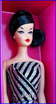 Barbie Doll 60th Sparkles Madrid Convention 2019 Black Hair Platinum Label Nrfb