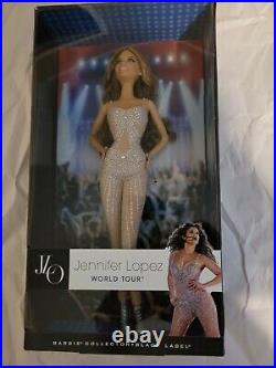 Barbie Doll Jennifer Lopez World Tour JLo Sparkly See-through Jumpsuit NEW NRFB