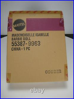 Barbie Doll Mademoiselle Isabelle 2001 Portrait Collection New Nrfb Mattel 55387
