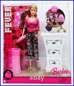 Barbie Fashion Fever Home Furniture Doll Set 2005 Mattel J0669 NRFB