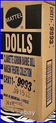 Barbie Harlem Theater Claudette Gordon Doll Gold Label NRFB WithSHIPPER WithCOA