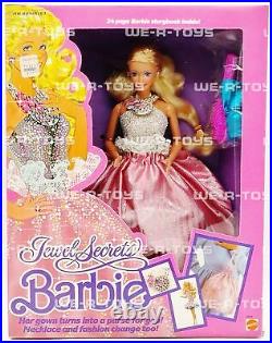 Barbie Jewel Secrets Doll With Storybook Mattel 1986 No. 1737 NRFB