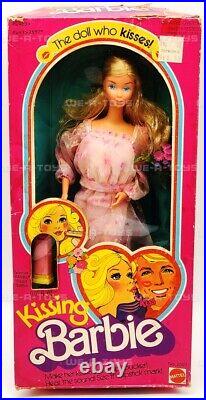 Barbie Kissing Barbie Doll The Doll Who Kisses 1978 Mattel No. 2597 NRFB