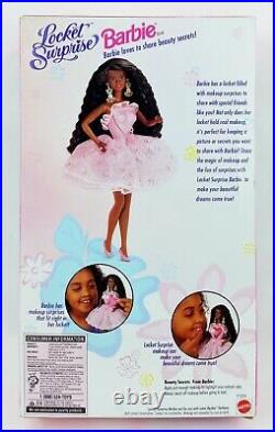 Barbie Locket Surprise African American AA 1993 Mattel No. 11224 NRFB