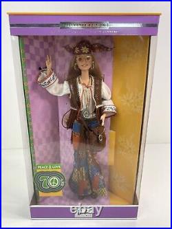 Barbie Peace and Love 70's Collector Edition Hippie Mattel # 27677 NRFB