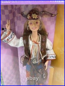 Barbie Peace and Love 70's Collector Edition Hippie Mattel # 27677 NRFB