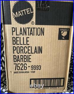Barbie Porcelain Plantation Belle 1964 Doll 1991 REPRODUCTION NRFB With Shipper