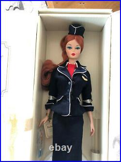 Barbie Silkstone Fashion Model The Stewardess 2005 Gold Label NRFB
