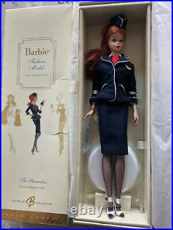 Barbie Silkstone Fashion Model The Stewardess 2005 Gold Label NRFB
