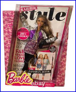 Barbie Style Nikki Doll with Fashion Book African American New NRFB