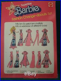 Barbie Vintage Superstar Fashion Change abouts #2583 1978 NRFB ultra rare VVHTF