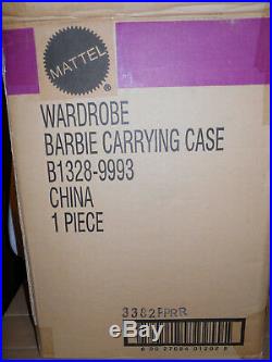 Barbie WARDROBE CARRYING CASE Fashion Model Collection 2003 NRFB