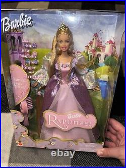 Barbie as Rapunzel Doll 2001 Mattel NRFB