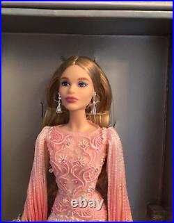 Blush Fringed Gown Barbie Doll Platinum Label NRFB