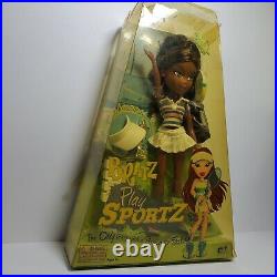 Bratz Play Sportz SASHA Doll TENNIS Super Rare HTF MGA NRFB New Box is Damaged